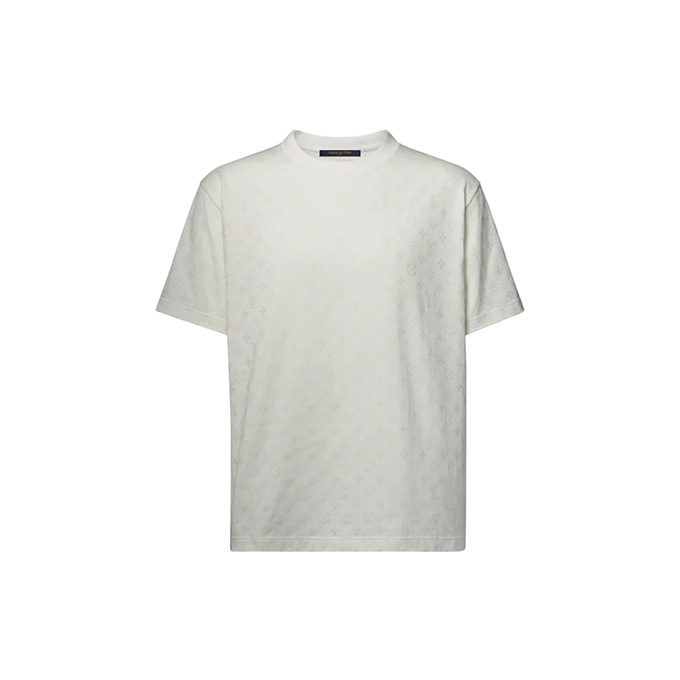 9a+ quality louis vuitton phosphorescent monogram print short sleeve t shirt